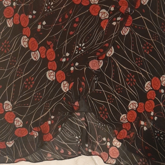 Long Ruffle Skirt - Picture 2 of 3